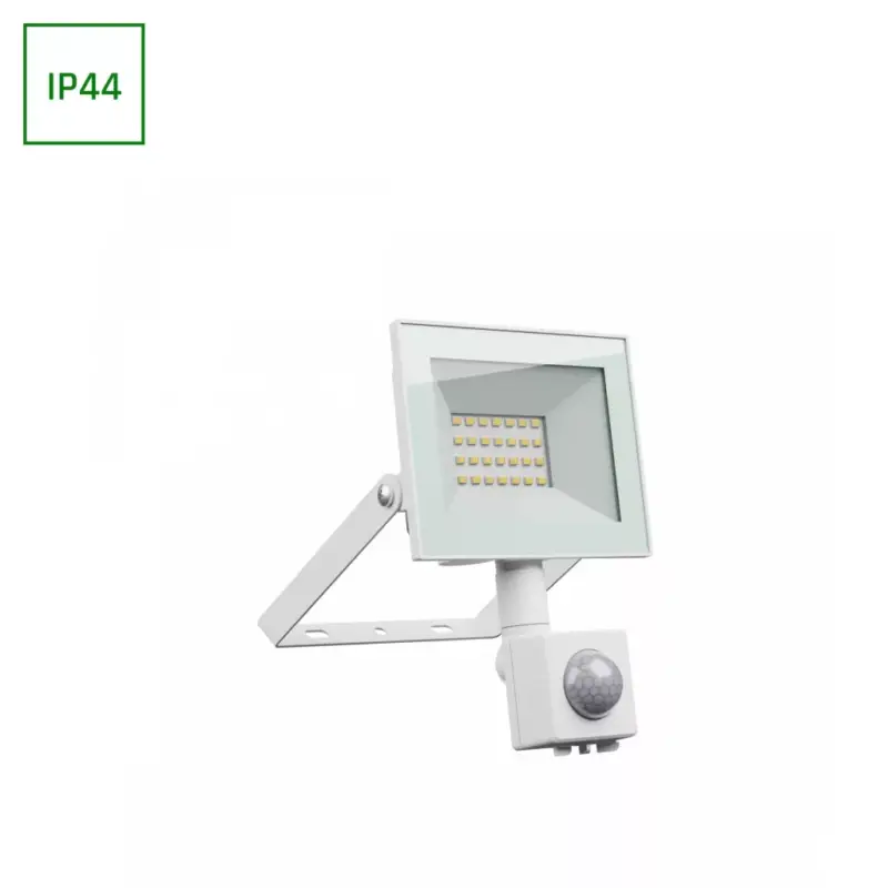 NOCTIS LUX 4 LED-reflektor, 100°, IP44, 20 W, Meleg fehér, fehér SLI029075WW_CZUJNIK_PW SpectrumLED Akció