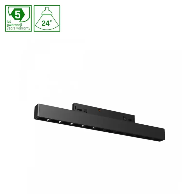 SYSTEM SHIFT NANO - GRID S LINEAR TRACKLIGHT 196X12X30MM 10W 24DEG BLACK 5Y WARRANTY WLD80014 SpectrumLED Bestseller