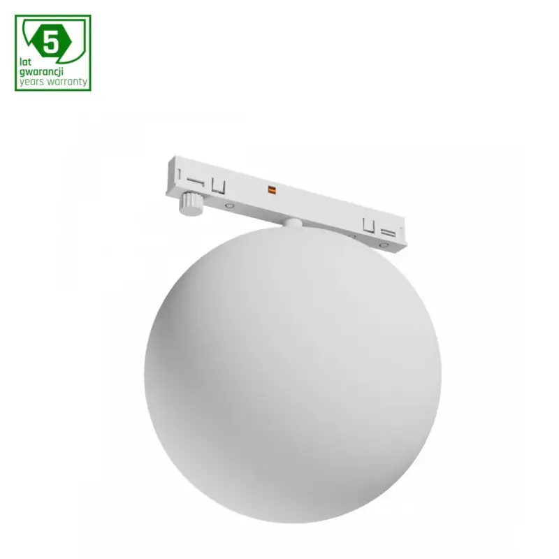 SYSTEM SHIFT NANO - GLOBE SHPERE TRACKLIGHT 100x120MM 7W WHITE 5Y WARRANTY WLD80006 SpectrumLED Utolsó esély