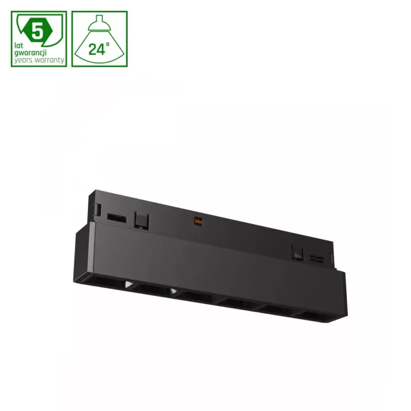 Akció SYSTEM SHIFT NANO - GRID XS LINEAR TRACKLIGHT 100X12X30MM 6W 24DEG BLACK 5Y WARRANTY WLD80013 SpectrumLED