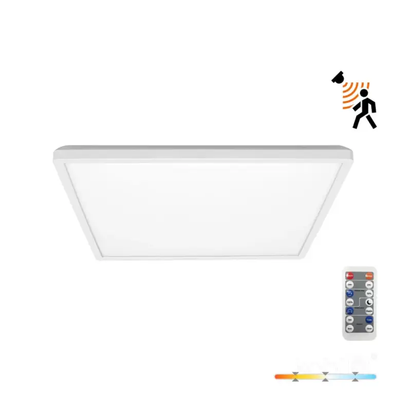 Outlet Ceiling lamp LED NIVERA SQUARE 18W 3CCT LX IP54 white Kobi Premium KOBI-004112 KOBI