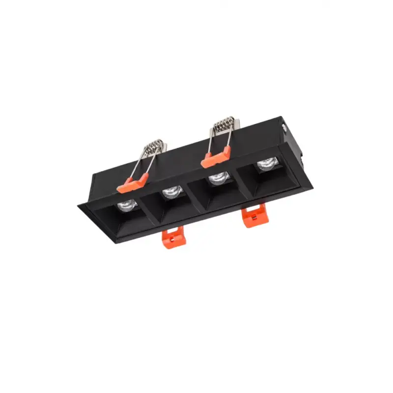 ALLDAY INSPIRE IN DARK LIGHT Lineáris lámpa, 10W, 80°, IP20, Természetes fehér, fekete, 5 év garancia WOJP07863 SpectrumLED Prémium