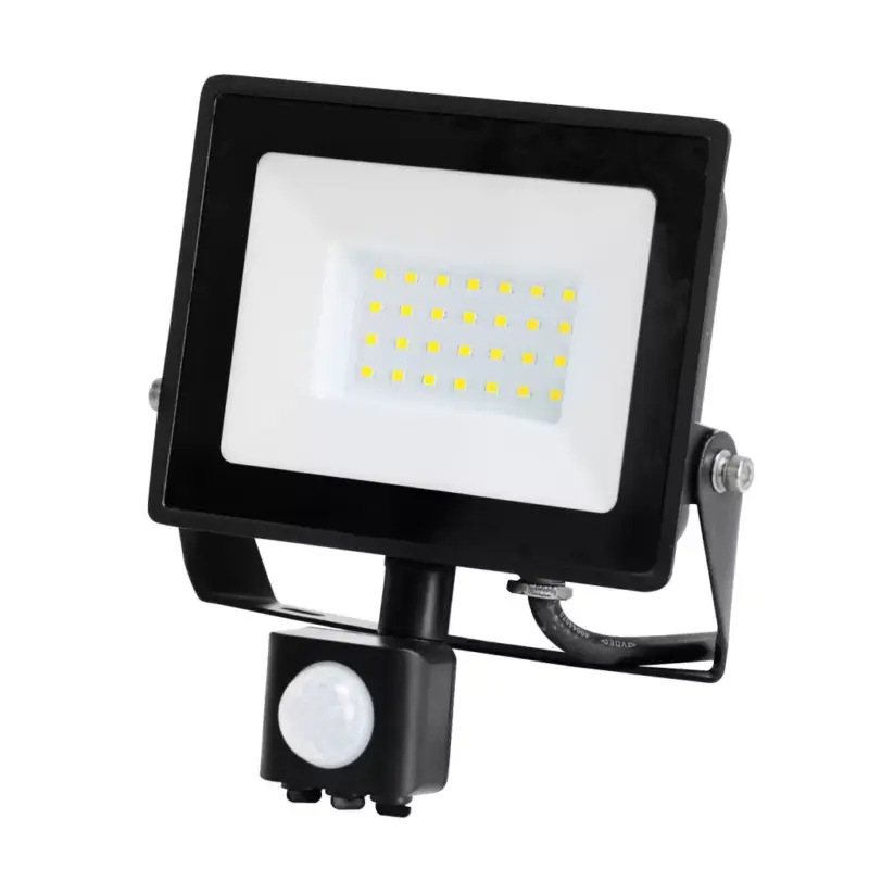 Legnépszerűbb MHC LED-reflektor, 120°, IP44, 30 W, Hideg fehér, fekete KOBI-001677 KOBI