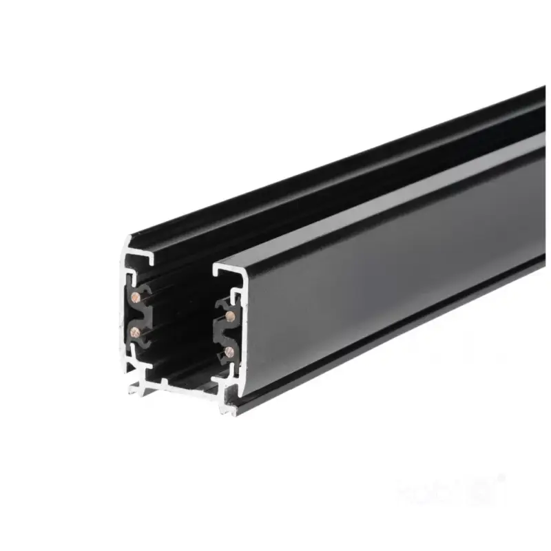 Outlet 3-circuit track 2m black Kobi KOBI-002831 KOBI