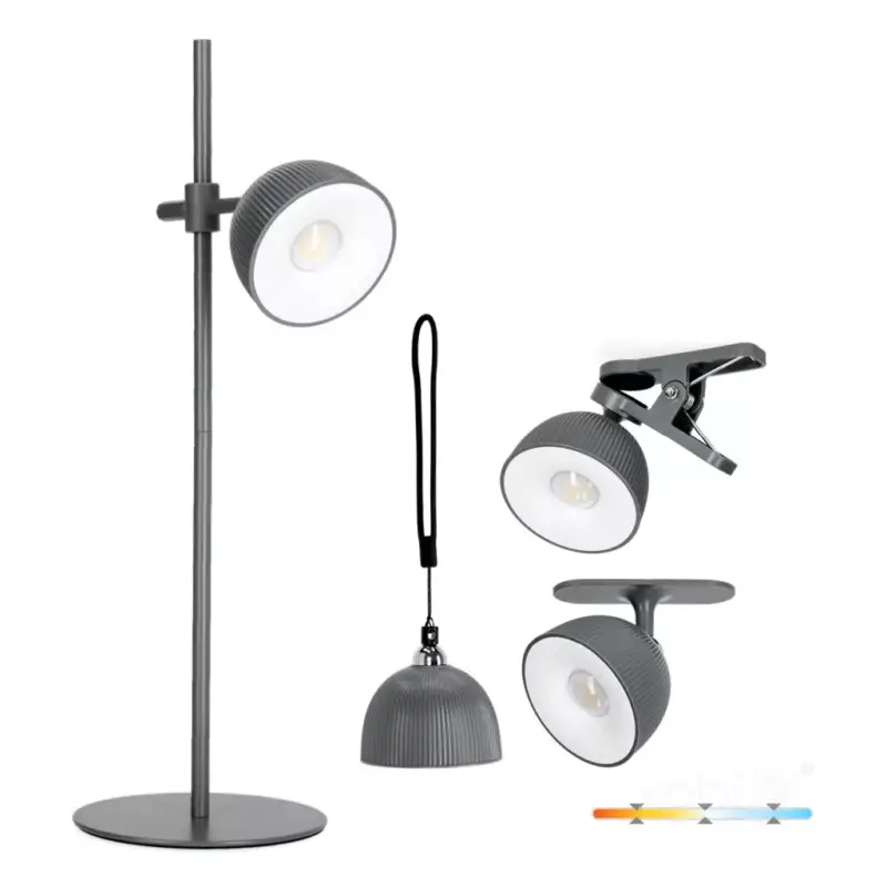 Expressz kézbesítés Lampka biurkowa LED ORBI 2,5W CCT szara Laitica KOBI-002427 KOBI