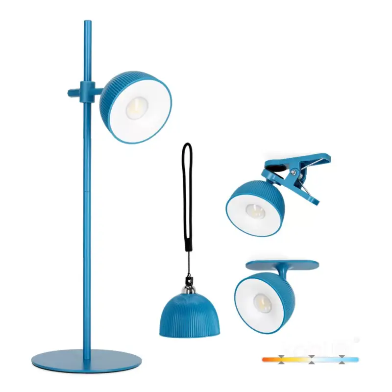 Lampka biurkowa LED ORBI 2,5W CCT niebieska Laitica KOBI-002428 KOBI Utolsó esély