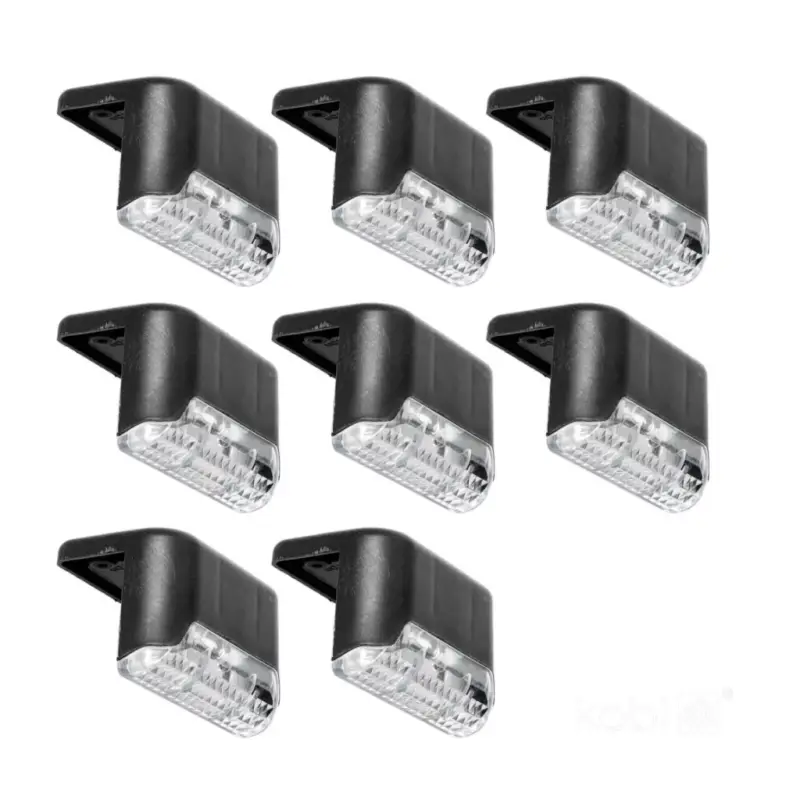 PHOTON napelemes LED-reflektor, IP44, 0,06 W, Meleg fehér, fekete KOBI-002304 KOBI Szuper akció