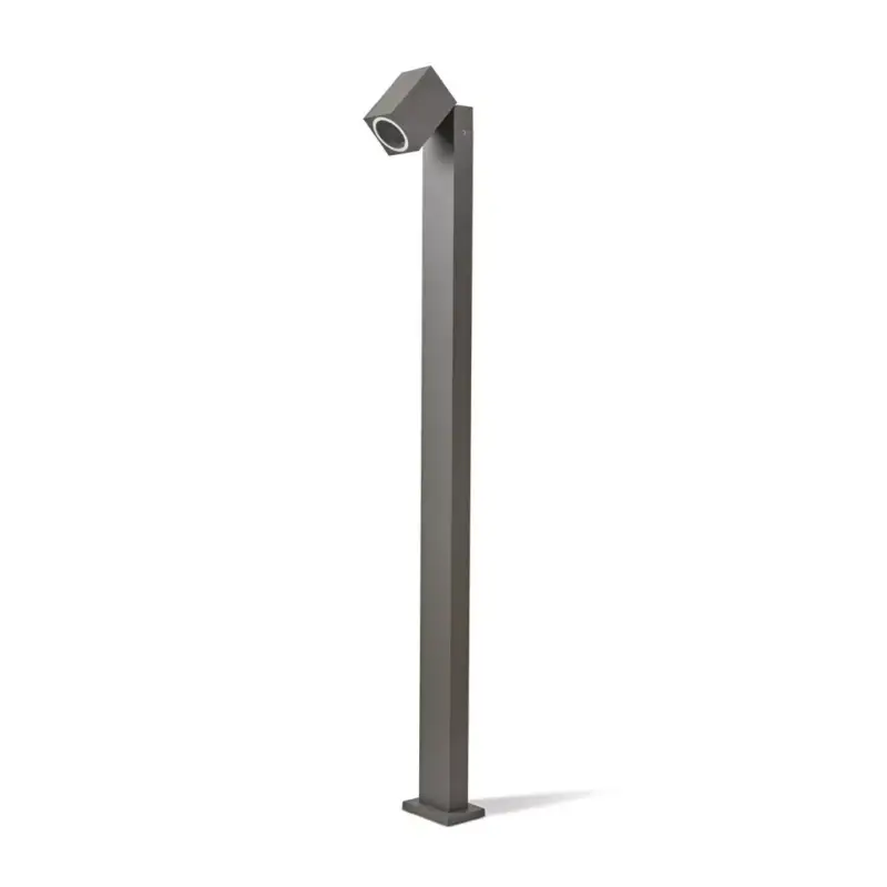Gyors kiszállítás Bollard lamp QUAZAR 15S 1xGU10 IP44 grey Kobi KOBI-002277 KOBI