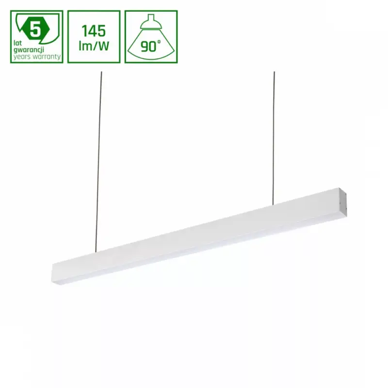 Akciós ár ALLDAY INSPIRE ONE Lineáris lámpa, 23W, 90°, IP20, Természetes fehér, fehér, 5 év garancia WOJP11276 SpectrumLED