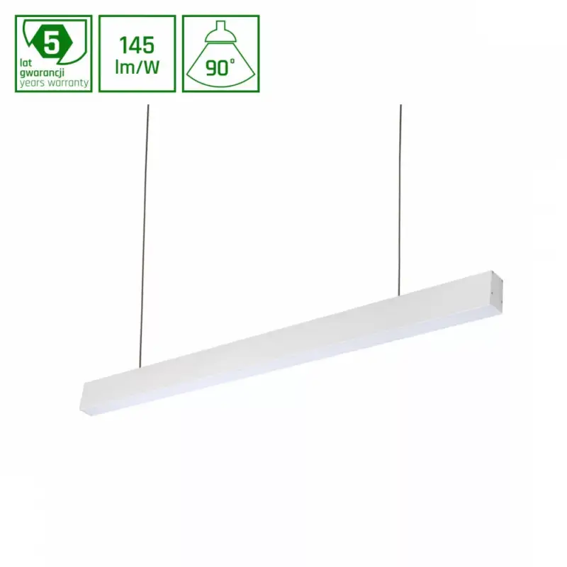 Kedvezmény ALLDAY INSPIRE ONE Lineáris lámpa, 20W, 90°, IP20, Természetes fehér, fehér, 5 év garancia WOJP09823 SpectrumLED