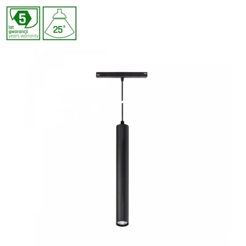 SYSTEM SHIFT - HANGIT SUSPENDED TRACK LIGHT 40X297 (935MM CABLE) 12W 25DEG BLACK 5Y WARRANTY 2 CIRCUITS WLD40006_2F SpectrumLED Expressz kézbesítés