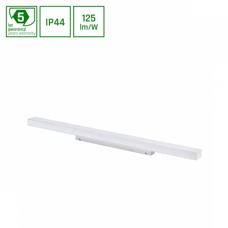 Szezonális akció ALLDAY INSPIRE ONE Lineáris lámpa, 17W, 115°, IP44, Természetes fehér, fehér, 5 év garancia WOJP09837 SpectrumLED