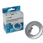 Végkiárusítás Ceiling lighting point fitting SARA round Fixted chrome LAB-20-1610-13 LED Labs
