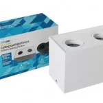 Ceiling spotlight fixture SPOT KALA 2x square white LAB-20-2120-24 LED Labs Bestseller
