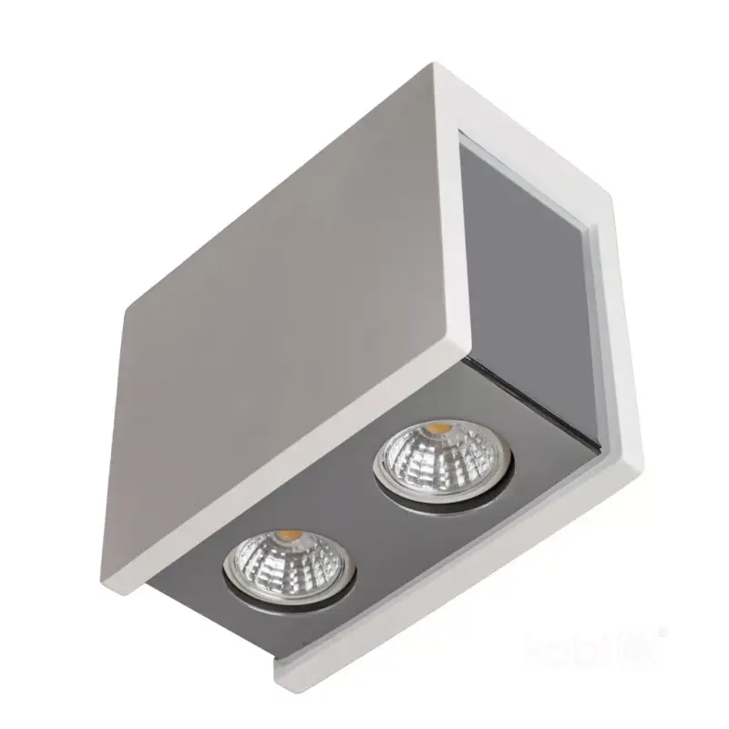 Oprawa do nabudowania PURO CHROME 2xGU10 biała Art of Light KOBI-002195 KOBI Kiárusítás