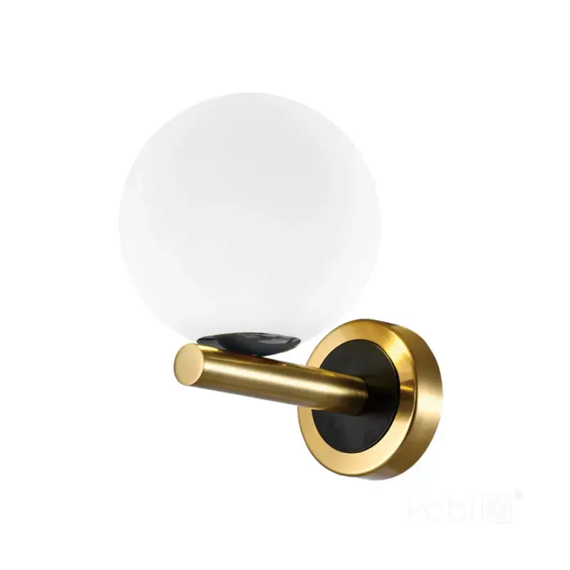 Wall lamp GLOBE ELEGANCE BL GOLD K 1xG9 Kobi Design KOBI-001536 SpectrumLED Expressz szállítás