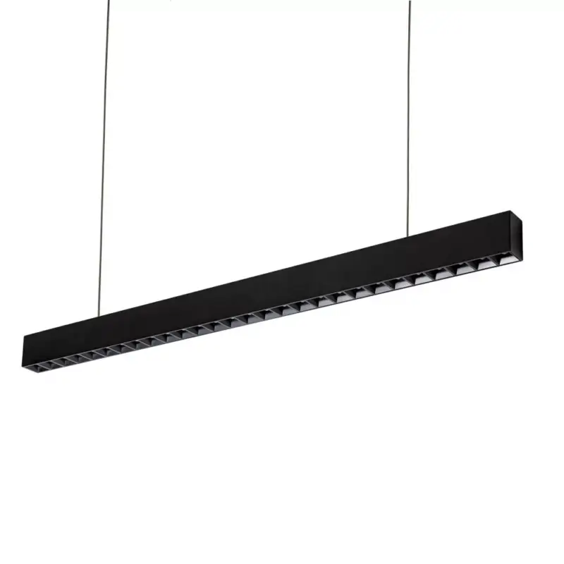 ALLDAY INSPIRE ONE DARK LIGHT Lineáris lámpa, 46W, 80°, IP20, DALI, Meleg fehér, fekete, 5 év garancia WOJP07617 SpectrumLED Csak ma