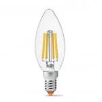 E14 LED-fényforrás, 6 W, Meleg fehér, WW K lm, LAB-21-1100-32 LED Labs Szuper akció