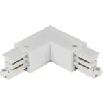 Connector L for 3 phase trak LUMICANTO right white PRIME LL-210707 LED line Expressz kézbesítés
