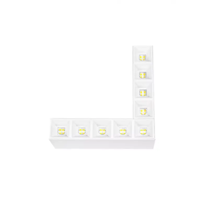 Vásárlói kedvenc ALLDAY INSPIRE ONE DARK LIGHT Lineáris lámpa, 8W, 80°, IP20, szabályozható, Meleg fehér, fehér, 5 év garancia WOJP06663 SpectrumLED