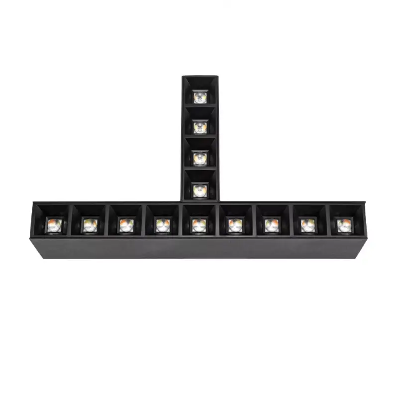 ALLDAY INSPIRE ONE DARK LIGHT Lineáris lámpa, 15W, 80°, IP20, szabályozható, Természetes fehér, fekete, 5 év garancia WOJP06676 SpectrumLED Utolsó esély