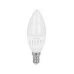 E14 LED-fényforrás, 5 W, Meleg fehér, 5 év garancia WW 2700K 700lm, LL-201606 LED line Szuper ajánlat
