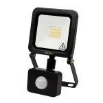 Gyors szállítás PRIME mozgásérzékelős LED-reflektor, 120°, IP65, 10 W, Természetes fehér, fekete LL-470447 SpectrumLED