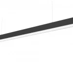 PRIME FUSION Lineáris lámpa, 40W, 120°, IP20, szabályozható, Természetes fehér, fekete, 5 év garancia LL-475862 LED line Ne maradj le