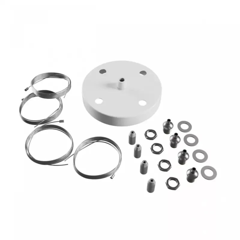 Árcsökkenés HANGS ROPES FOR SUSPENSION LUMINAIRE NYMPHEA OPTIMA I NYMPHEA FLAT DUO 4 LINK ( 1M ), BASA FI98X27 WHITE WOJ91341 SpectrumLED