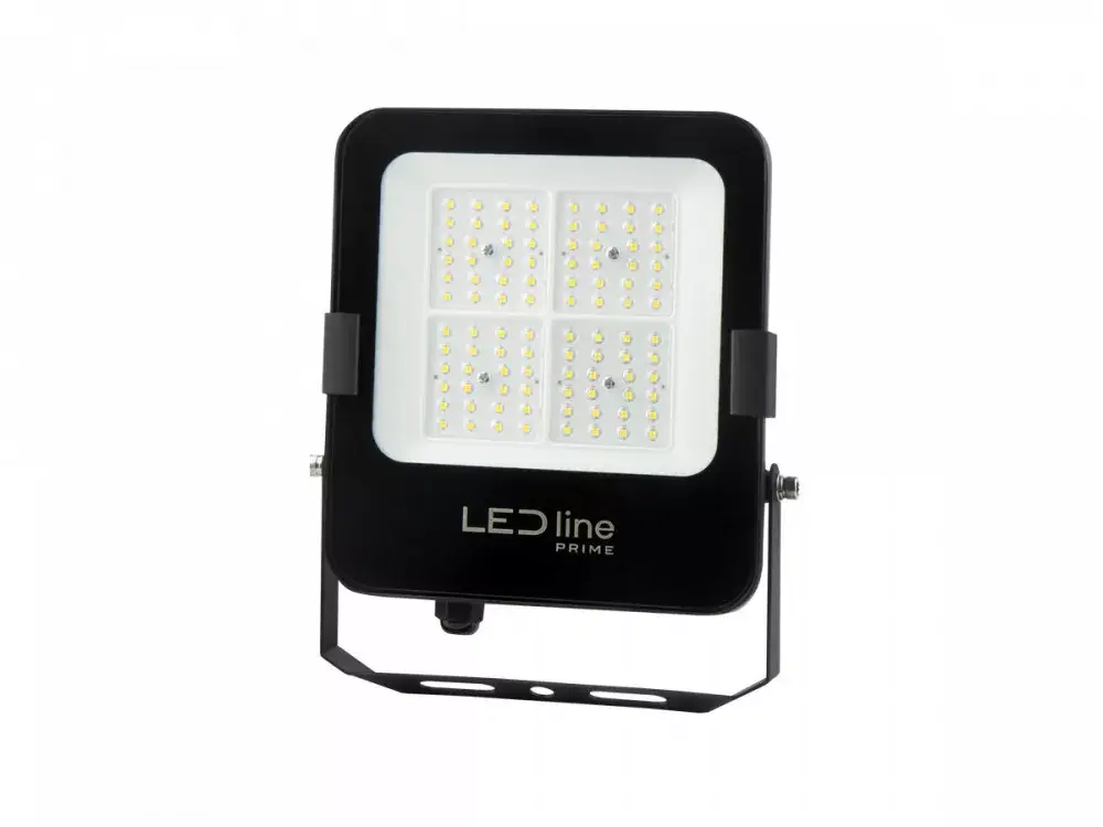 FLUX LED-reflektor, 70/155°, IP66, 30 W, Természetes fehér, fekete LL-202566 LED line Biztonságos vásárlás