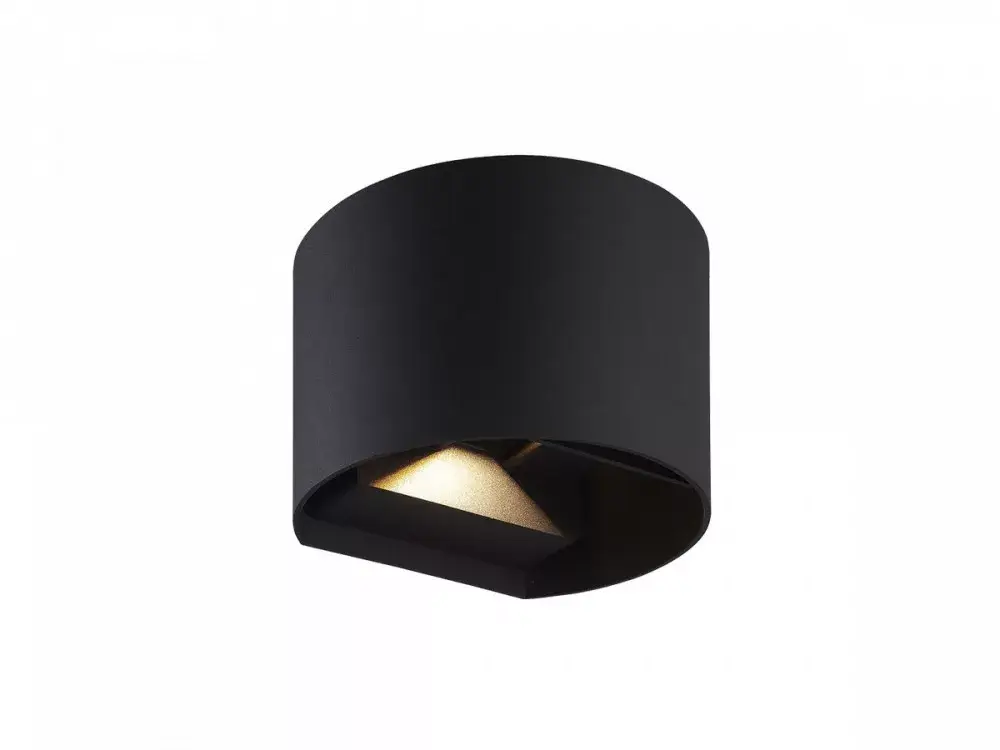 Árengedmény LED line LITE Outdoor wall mounted luminaire LED 2x3W 3000K IP54 black CILINDER LL-475510 LED line