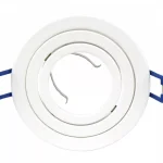 LEDline® downlight aluminium round adjustable SLIM white brushed OROSA LL-241284 LED line Azonnali szállítás