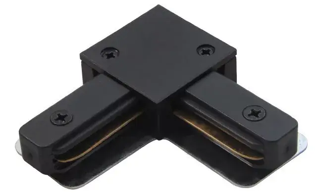 Vásárlói kedvenc Connector for 1-phase track light rail angular (black) LL-2034615 LED line