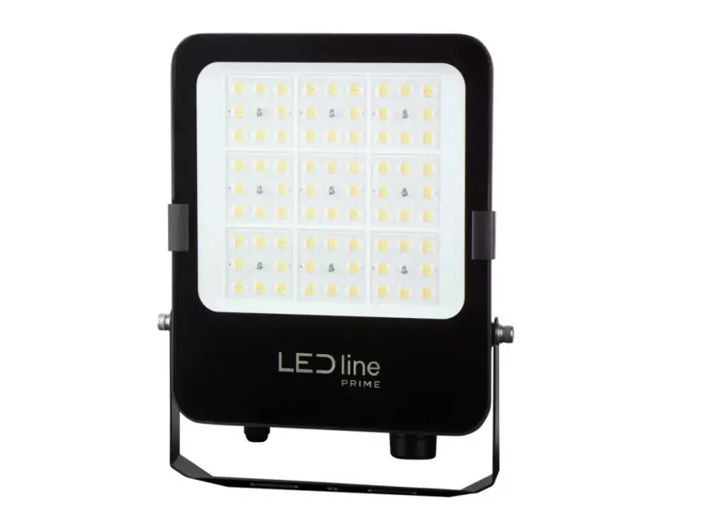 PRIME LED-reflektor, 120°, IP66, 100 W, Szabályozható színhőmérséklet, fekete LL-202764-II LED line Vedd meg online