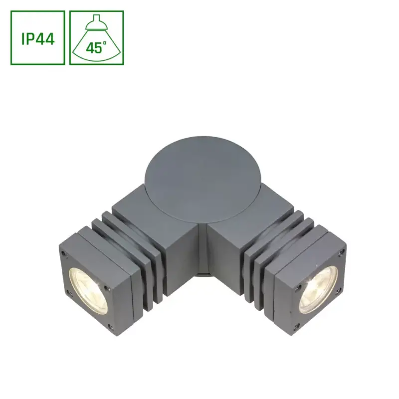 Rendeld meg most TORRE 230V 3,6W 2X1LED CREE 45DEG UP+SIDE IP44 CW WALL-MOUNTED SLI003012CW SpectrumLED