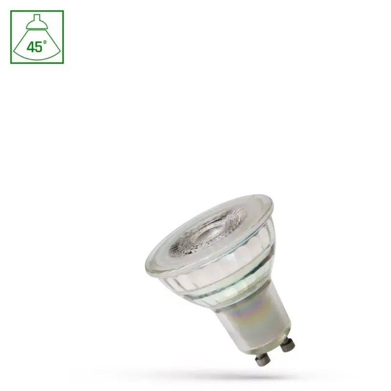 Korlátozott ajánlat GU10 LED-fényforrás, 4.5 W, Természetes fehér NW 4000K 380lm, WOJ14700 SpectrumLED