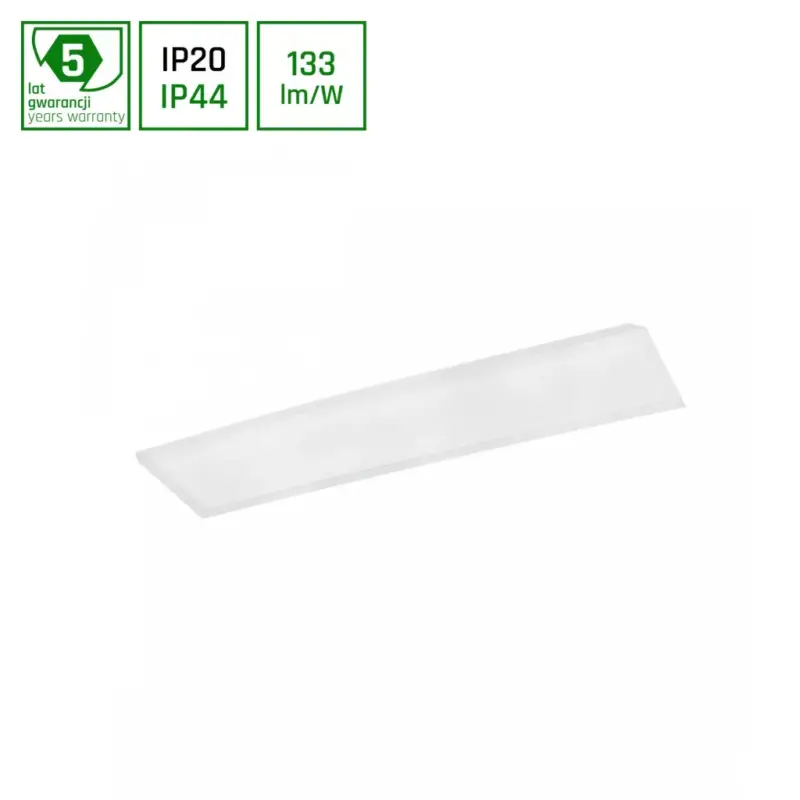 ALGINE LED-panel, 30 W, IP20/IP44, 600x600 mm, Természetes fehér, 5 év garancia SLI035069NW_PW_IP44 SpectrumLED Gyors szállítás