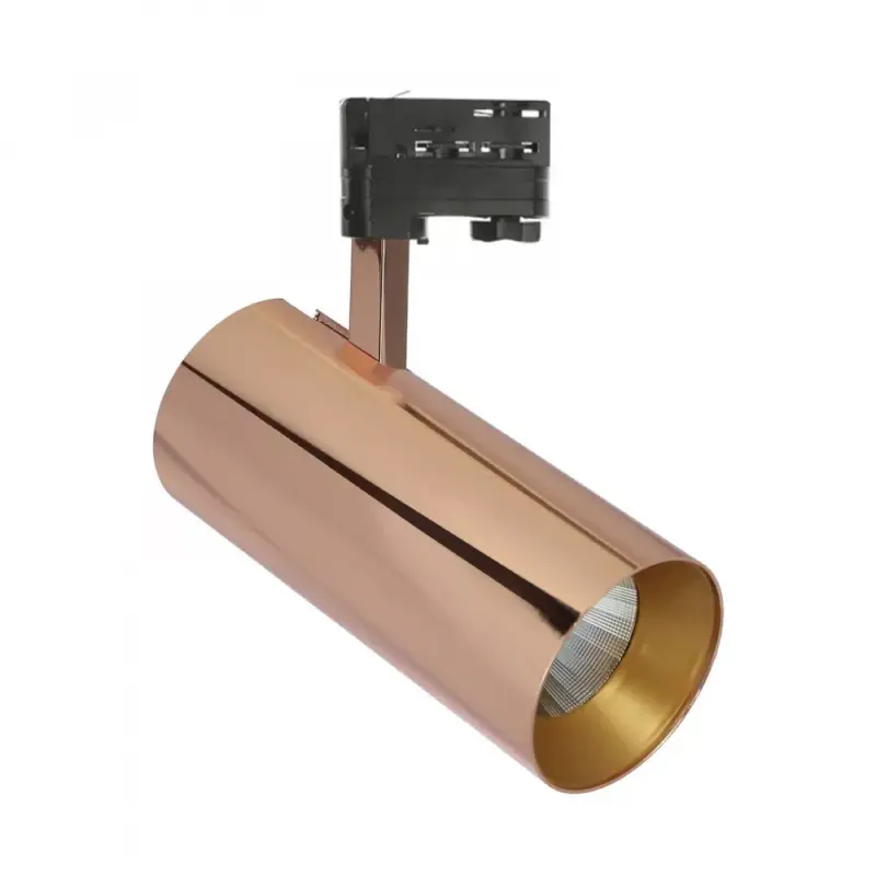 Akciós ár MDR BRANTA METALICA 830 háromfázisú sínes lámpa, 19W, 36°, CRI 80, CASAMBI, Meleg fehér, Arany WOJP07629 SpectrumLED
