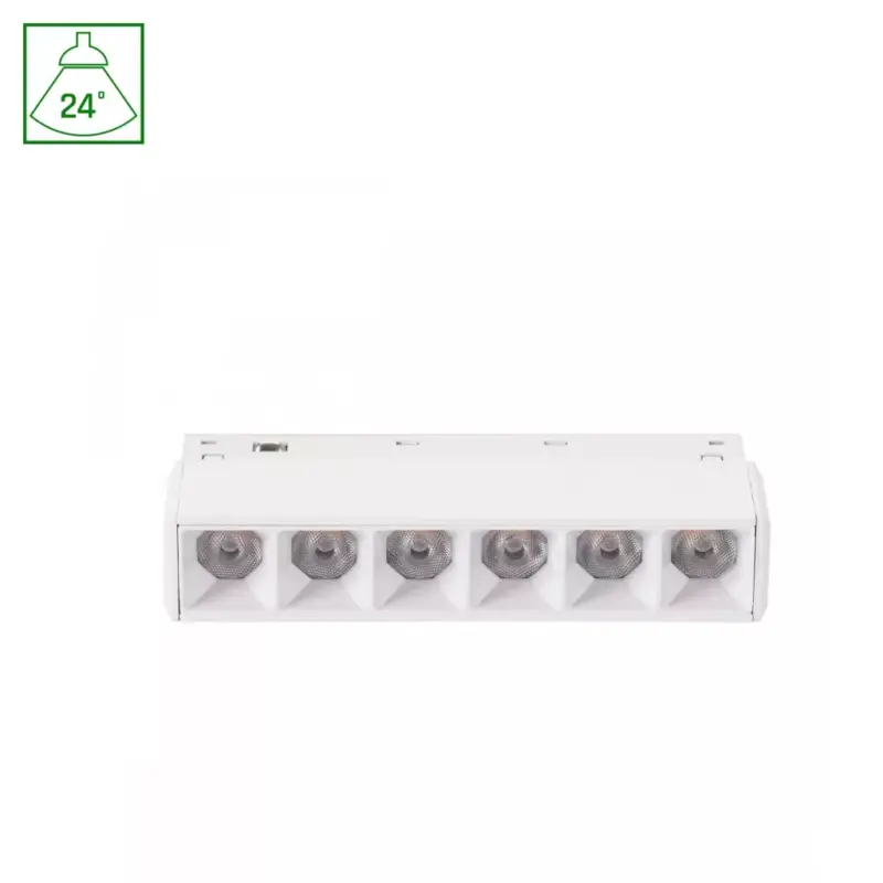 SYSTEM SHIFT BASIC - GRID XS LINEAR LUMINAIRE 110MM 6W 2700K WHITE WLD70044WW SpectrumLED Kiárusítás