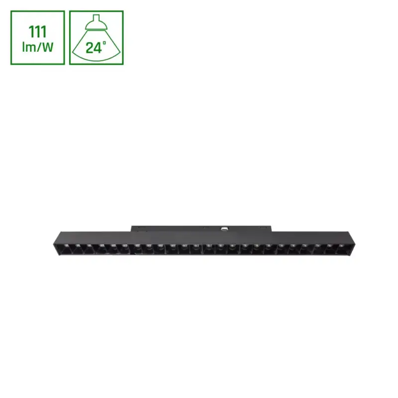 SYSTEM SHIFT BASIC - GRID M LINEAR LUMINAIRE 330MM 18W 4000K BLACK WLD70030NW SpectrumLED Bestseller