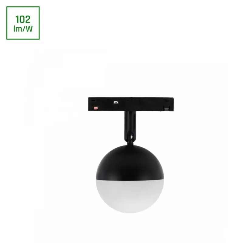 SYSTEM SHIFT BASIC - GLOBE BALL LUMINAIRE 90MM 10W 2700K BLACK WLD70020WW SpectrumLED Ne maradj le