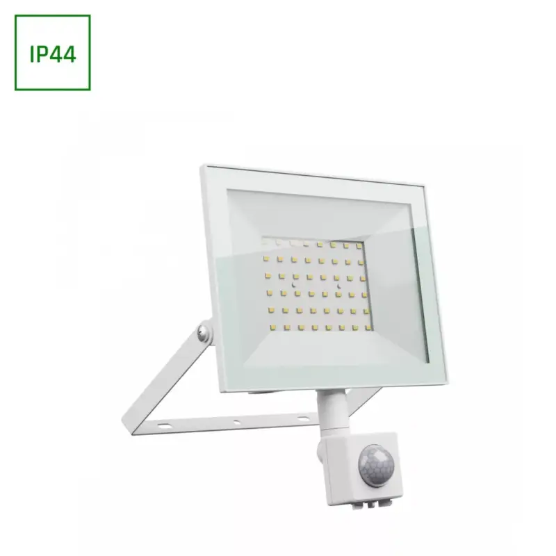 NOCTIS LUX 4 mozgásérzékelős LED-reflektor, 100°, IP44, 50 W, Meleg fehér, fehér SLI029077WW_CZUJNIK_PW SpectrumLED Azonnali szállítás