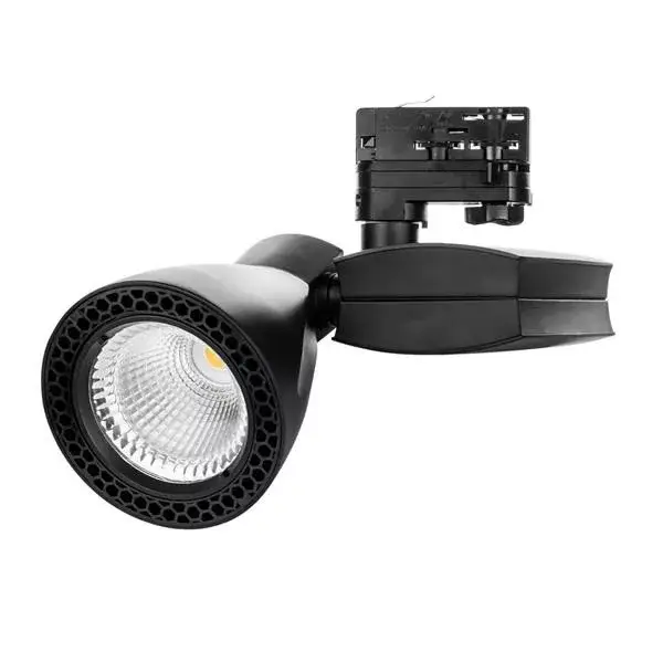 Vásárlói kedvenc MDR ANSERA 840 háromfázisú sínes lámpa, 19W, 36°, CRI 80, Természetes fehér, Fekete WOJP03224 SpectrumLED