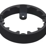 Downlight MOLLY Round frame for surface mounting 9W black LITE Vedd meg most