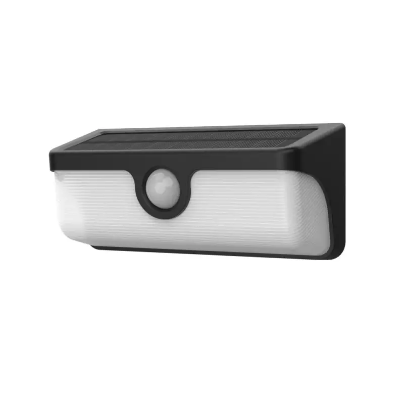 Solar facade light mesh SUNLIS 3000K 300lm IP65 black LITE Vásárlói kedvenc