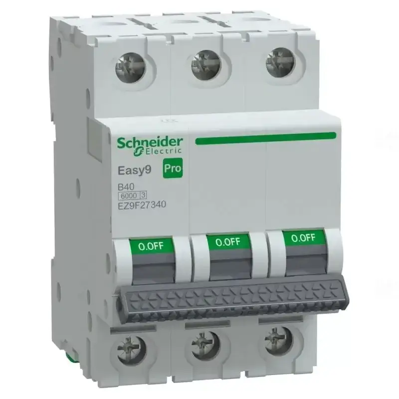 EASY9 PRO Kismegszakító, 3P, B, 40A 3 pólusú EZ9F27340 Schneider Különleges ajánlat