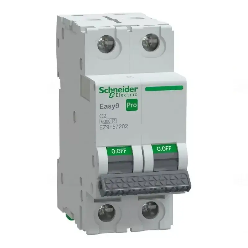 EASY9 PRO Kismegszakító, 2P, C, 2A 2 pólusú EZ9F57202 Schneider Legnépszerűbb