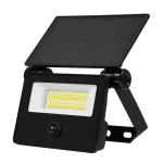 Solar floodlight FLOWLITE 3CCT (3/4/6.5K) 10W 1100lm PIR remote control IP65 black LITE Gyors szállítás