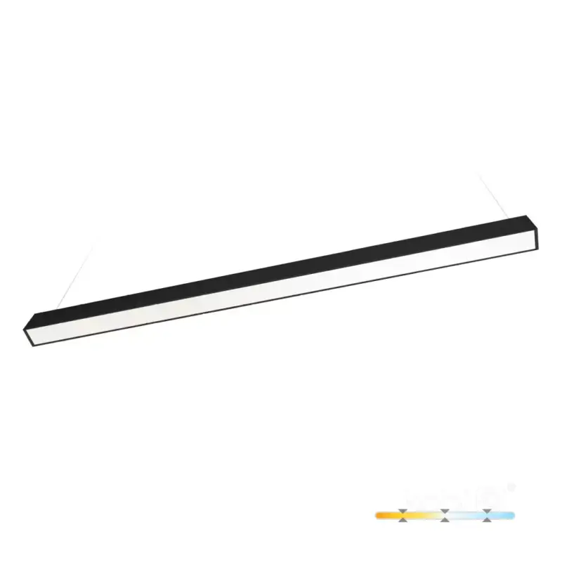 Rendeld meg most KOLINE K2 Lineáris lámpa, 40W, 110°, IP20, Szabályozható színhőmérséklet, fekete, 5 év garancia