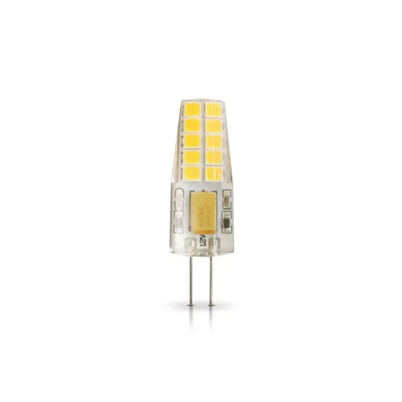 Biztonságos fizetés G4 LED-fényforrás 12 V, 2 W, Meleg fehér